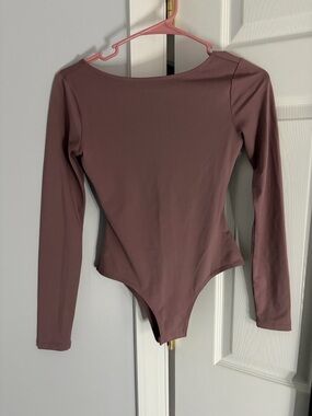 Arizona Love Mauve Long Sleeve Bodysuit